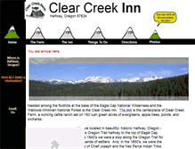 Tablet Screenshot of clearcreekinn.com